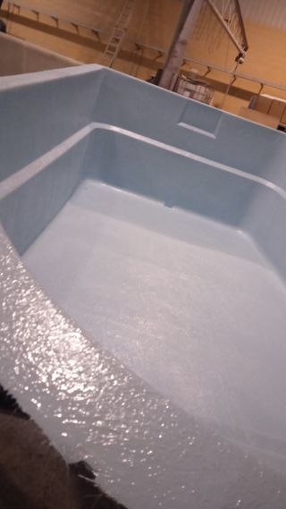 Arreglos de piscina en poliéster