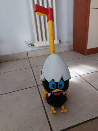 Calimero cavalcabile vintage