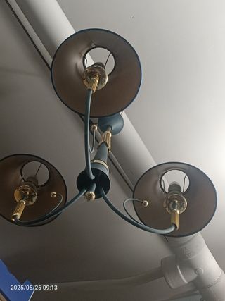 2 lámparas vintage + 2 modernas