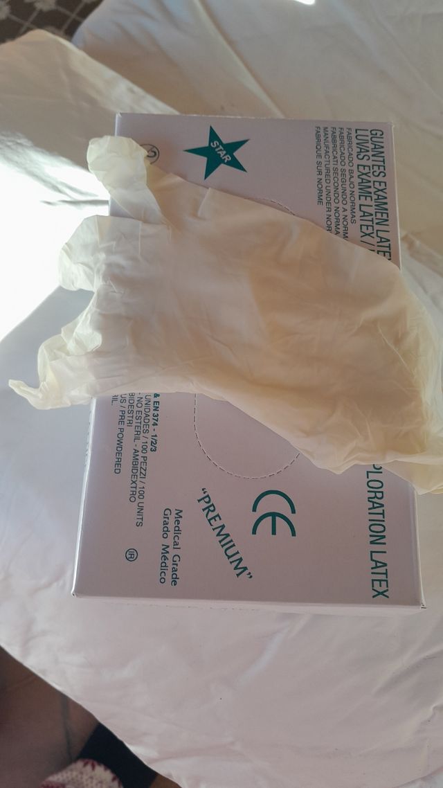 Guantes látex STAR Premium L