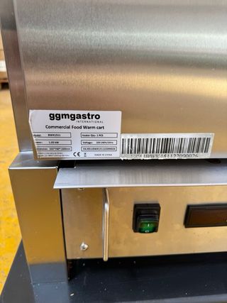 Carro caliente hostelería