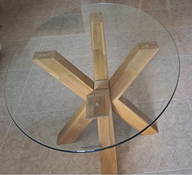 Mesa centro AGERBY cristal 60x100