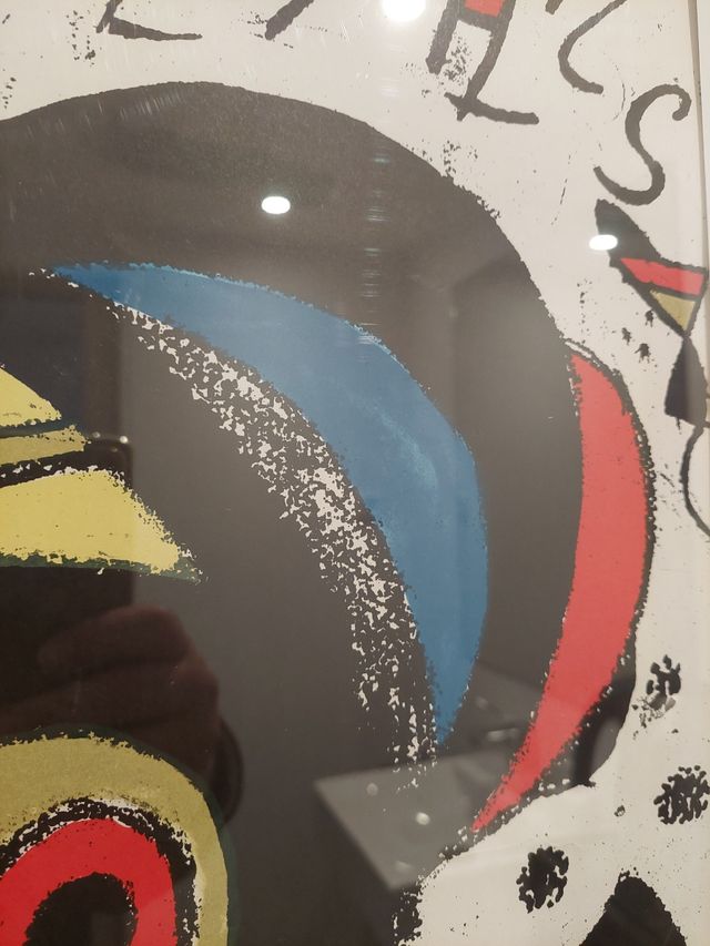 Cartel Miró: Escriptors llengua catalana 1981.