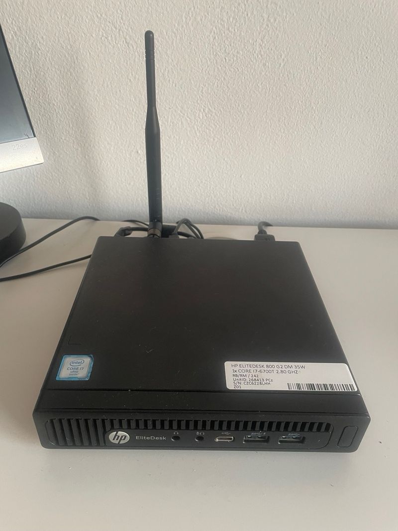 HP EliteDesk 800 G2 - Mini PC afbeelding 6