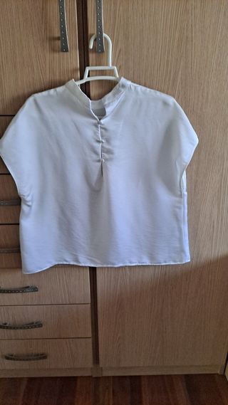 Blusa blanca - como nueva