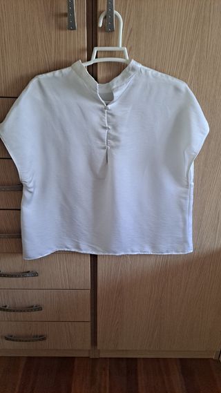 Blusa blanca - como nueva