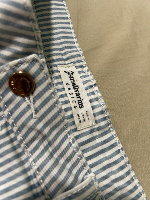 Shorts rayas Stradivarius -talla 40