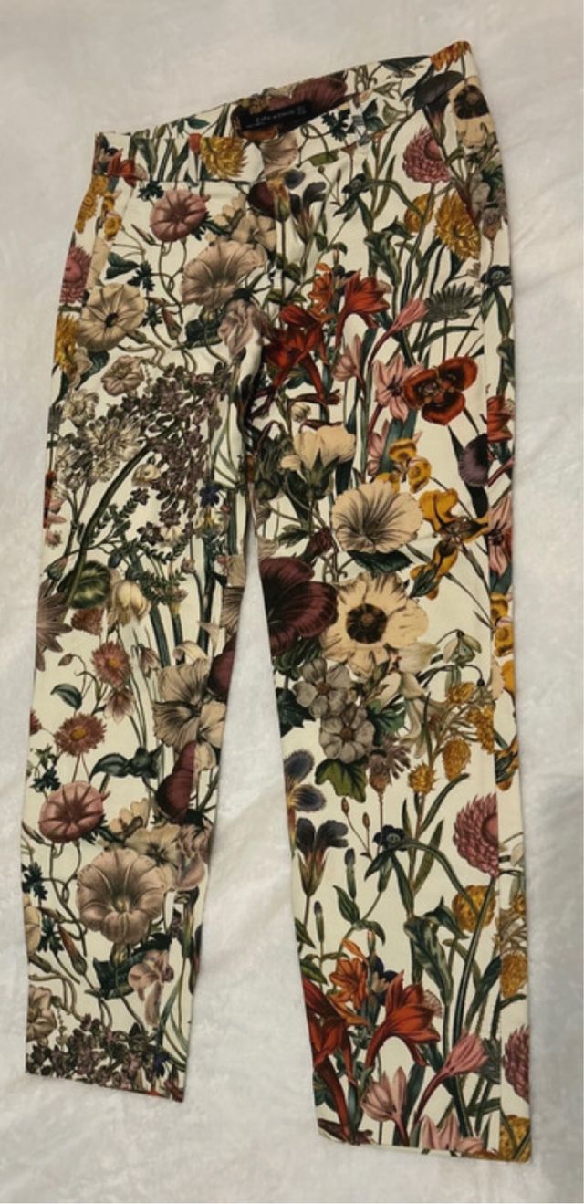 Pantalones estampados Zara de verano muy comodos