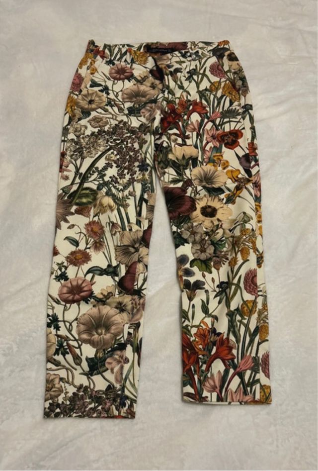Pantalones estampados Zara de verano muy comodos