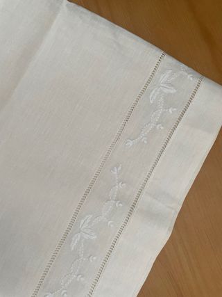 Camino de mesa 16x72 cm, beige romantico 
