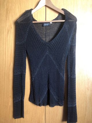 Top de ganchillo Amnesia Talla S