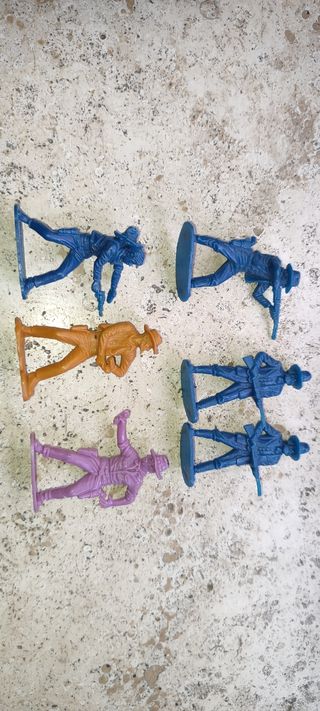 Soldatini plastica vintage anni '70