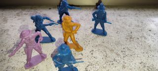 Soldatini plastica vintage anni '70