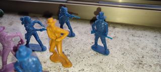 Soldatini plastica vintage anni '70