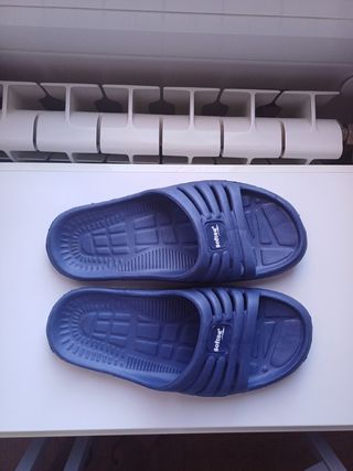 Chanclas Solteez azules - Talla 45