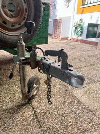 Remolque mediano verde