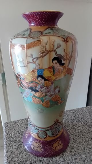Vaso antico cinese Dipinto a mano