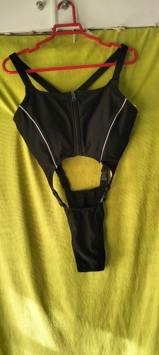 Bañador negro - Tanga