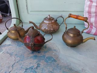 4 teiere antiche