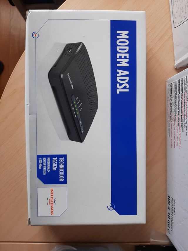 Modem Technicolor TG582N ADSL