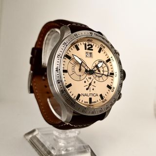 Nautica Reloj cronógrafo Beige