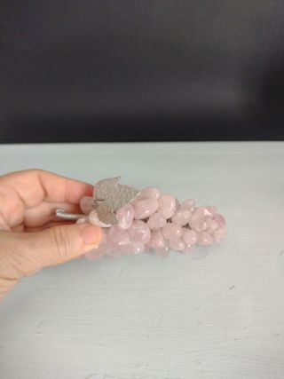 Grappolo d'uva quarzo rosa