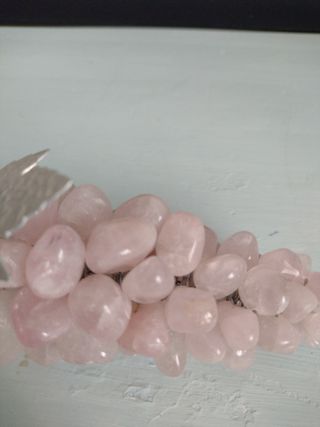 Grappolo d'uva quarzo rosa