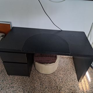 Escritorio madera - negro