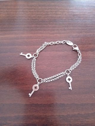 Pulsera Lotus acero - 3 llaves
