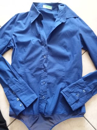 Camicie a body- Nero e Blu