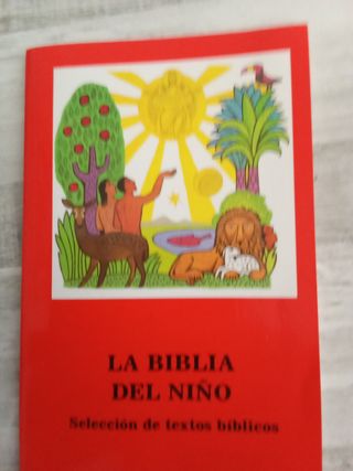 La Biblia del niño: Selección de textos bíblico...