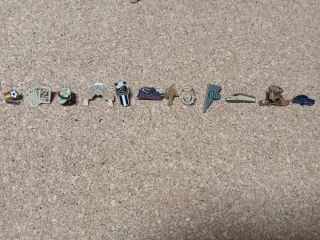 Pins sueltos o lote.