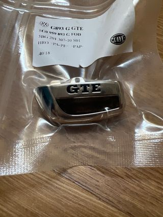Golf GTE embellecedor llave