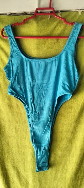 Body Tanga Azul