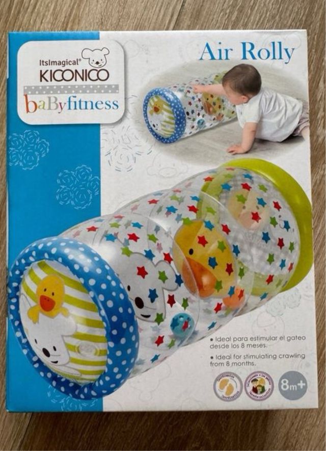 Air Rolly Kicónico: Cilindro inflable