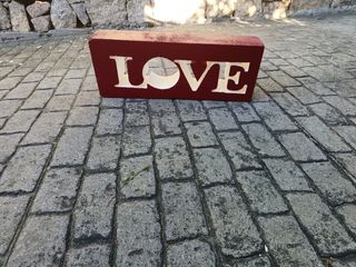 Decoración LOVE: Letras evento