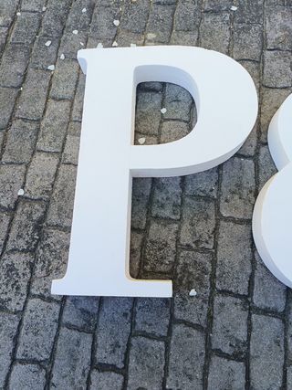 Decoración LOVE: Letras evento