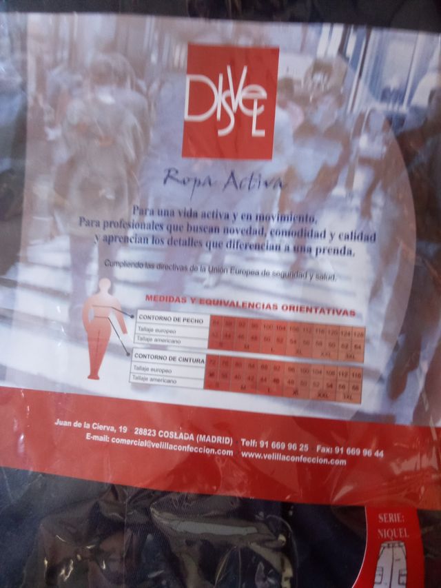 Pantalón Dynel Azul Marino - L