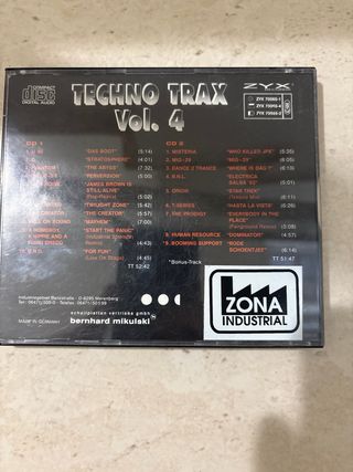 Techno Trax Vol. 4 - CD Doble