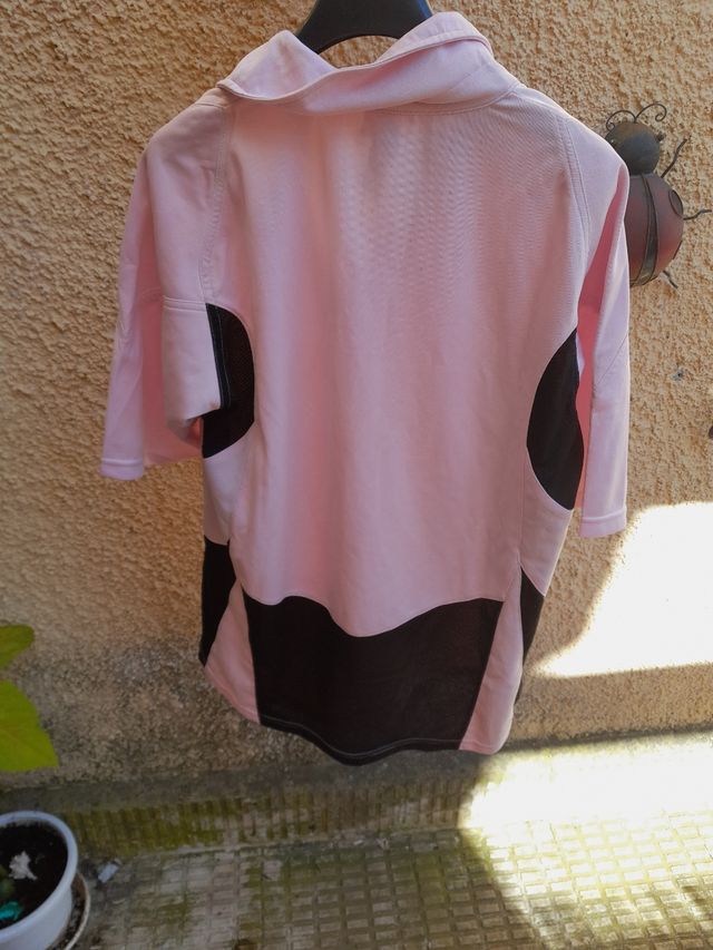 Polo Kipsta rosa entrenamiento