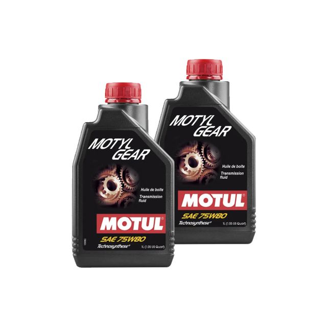 Pack 2x Motul MotylGear 75W80 1L (2 litros)