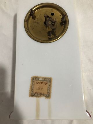 Reloj porcelana antiguo