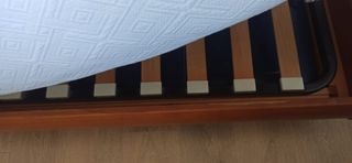 Cama matrimonio arcón + mesillas + sinfonier+balda