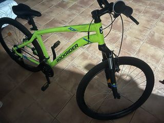 Bicicleta Rockrider ST 100 verde