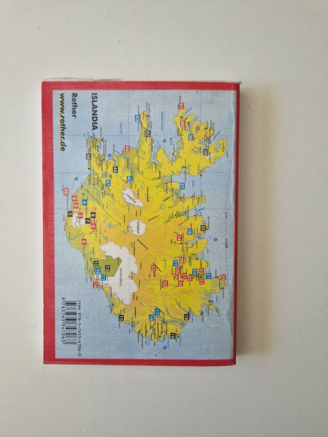 Mapas de senderismo y guías de viaje Islandia