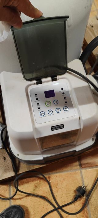 Depuradora INTEX con clorador salino y piscina 4m