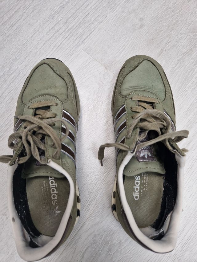 Zapatillas Adidas LA TRAINER - Verde Oliva