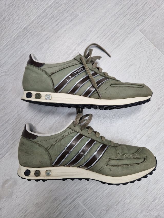 Zapatillas Adidas LA TRAINER - Verde Oliva