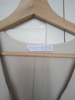 Blusa beige PRIMARK - Talla XL