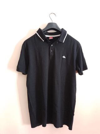 Polo Quicksilver negro vintage